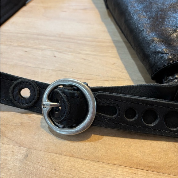 Lucky Brand Black Leather STASH shoulder bag - Picture 10 of 15